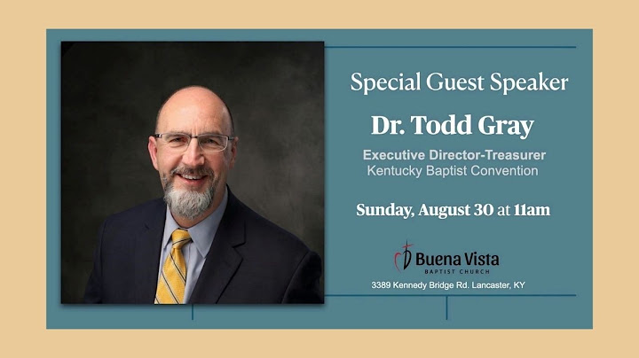 Dr. Todd Gray